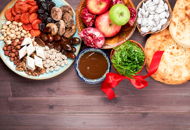 Samanu is a special customary Azerbaijan dish Samanu is a special customary Azerbaijan dish