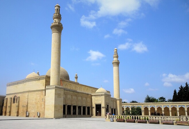 The Juma Mosque in Ganja Azerbaijan