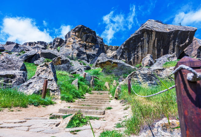 Overview of Gobustan National Park