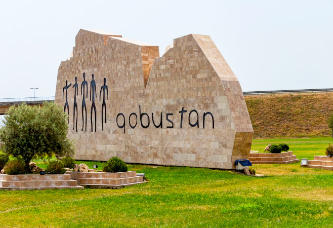 Gobustan Museum in Gobustan National Park Azerbaijan