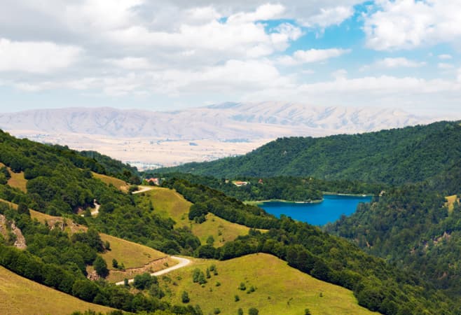 How to reach Lake Goygol easily