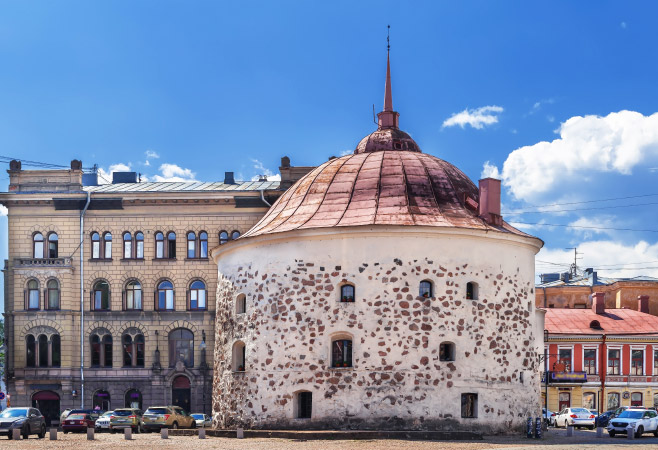 Round Tower in Lankaran Azerbaijan